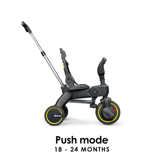 Doona Liki S1 Trike – Compact Folding Toddler Tricycle, Lightweight Ride-On Bike