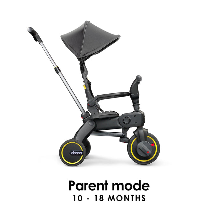 Doona Liki S1 Trike – Compact Folding Toddler Tricycle, Lightweight Ride-On Bike