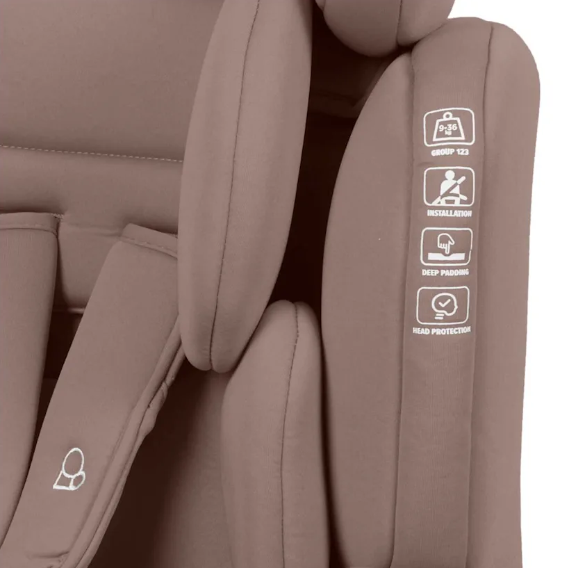 Puggle Maxi Gro Comfort Eco Car Seat – Group 1/2/3 Adjustable Child Car Seat