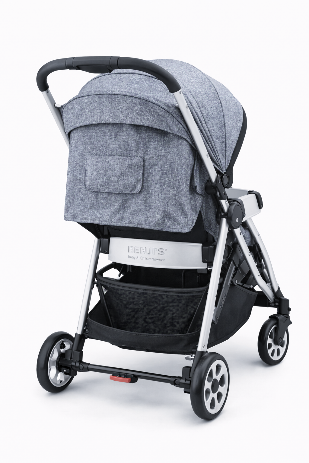 BENJI’S® Premium Baby Stroller – Lightweight Foldable Travel Pushchair with Engraved Logo