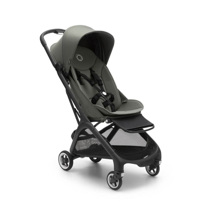 Bugaboo Butterfly Forest Green Travel Stroller – Lightweight Foldable Pushchair with Free Carry Bag