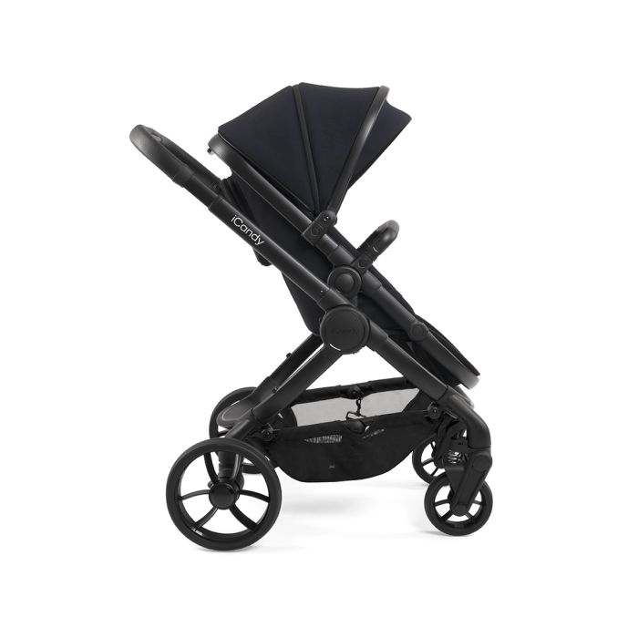 iCandy Peach 7 Black Edition Pushchair Bundle – Premium Baby Stroller with Accessories